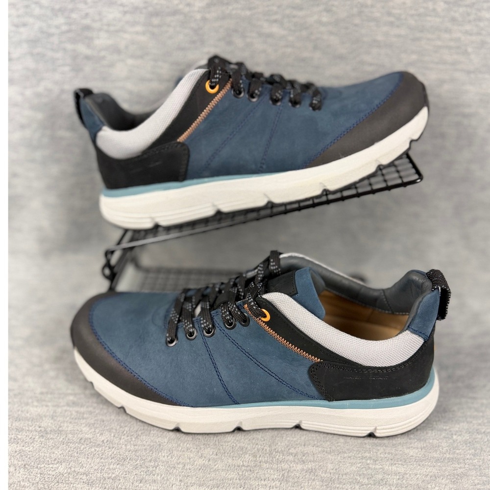 Samuel Hubbard Camino Walker Sneakers Mens 9M Blue Navy Nubuck Comfort Stabile